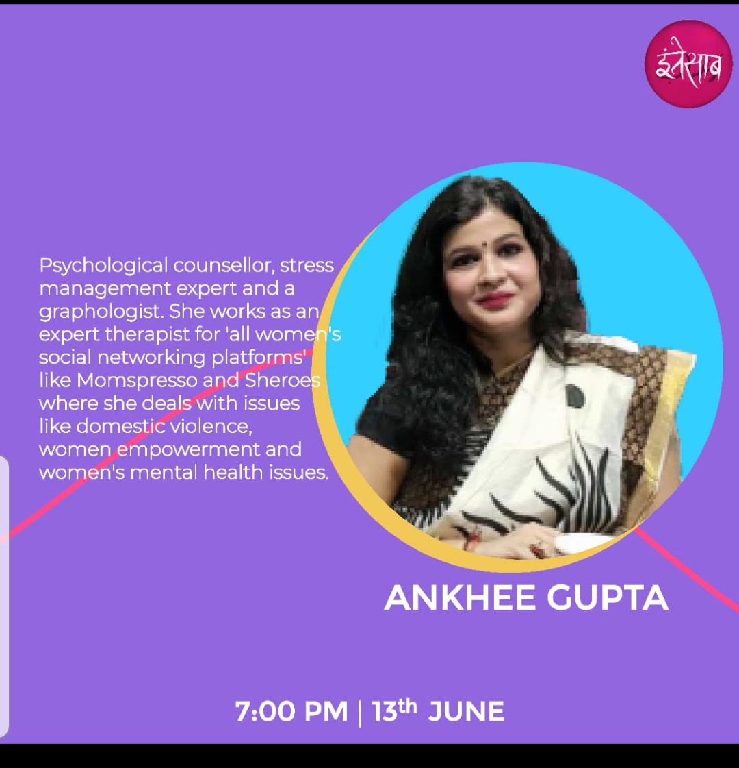 Ankhee Counselling session, August 2020, Kolkata